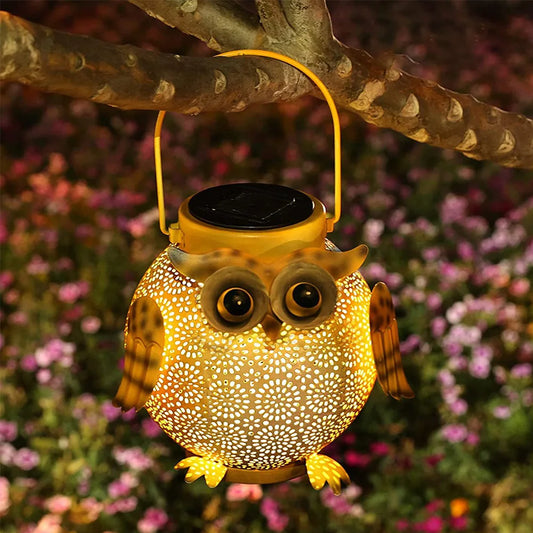 Iron Art Solar Powered Decorative Light