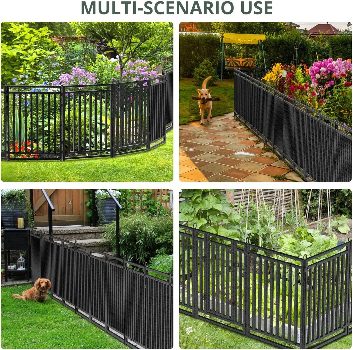 New Decorative Metal Garden Fence