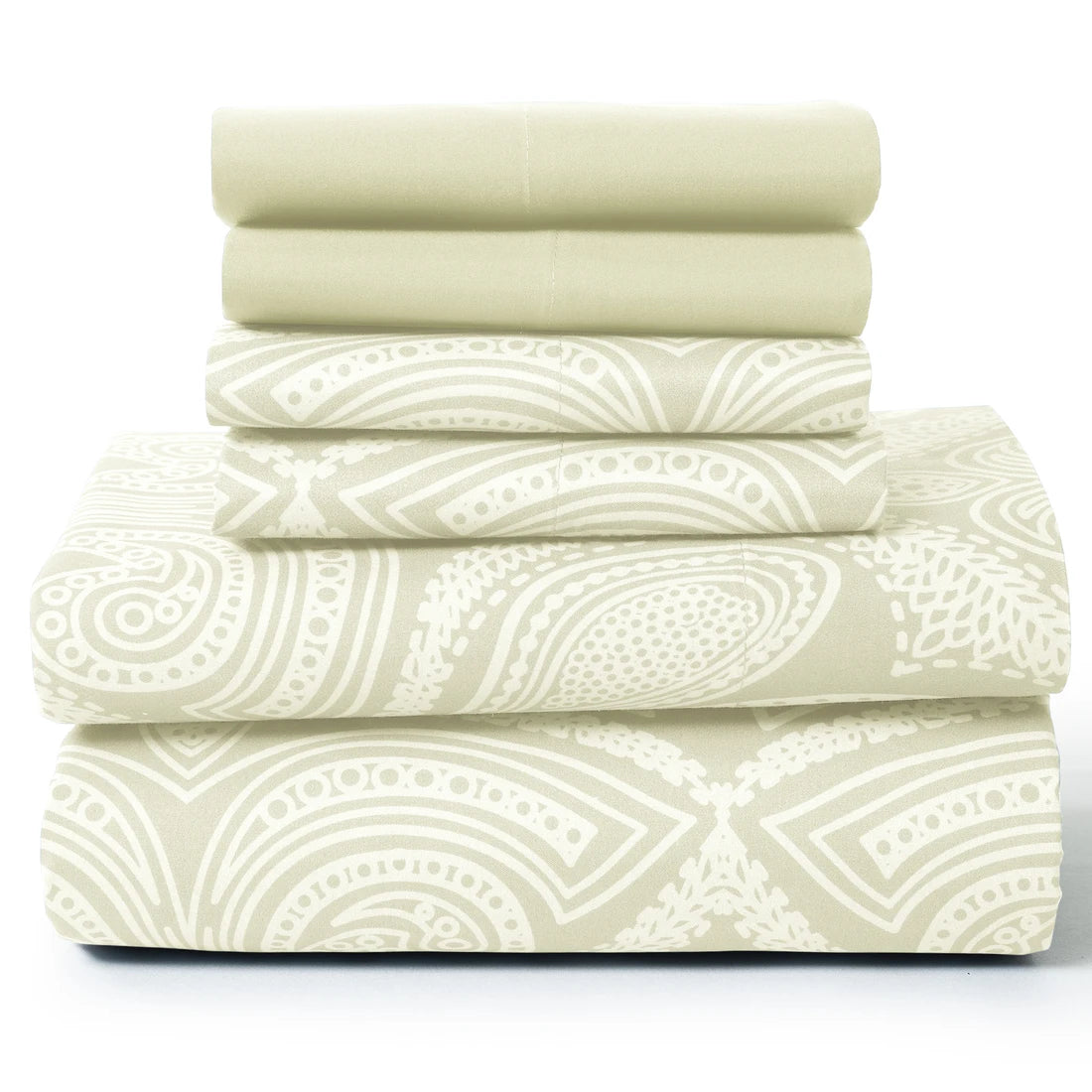 6Pc Paisley Sheet Set – Soft Microfiber