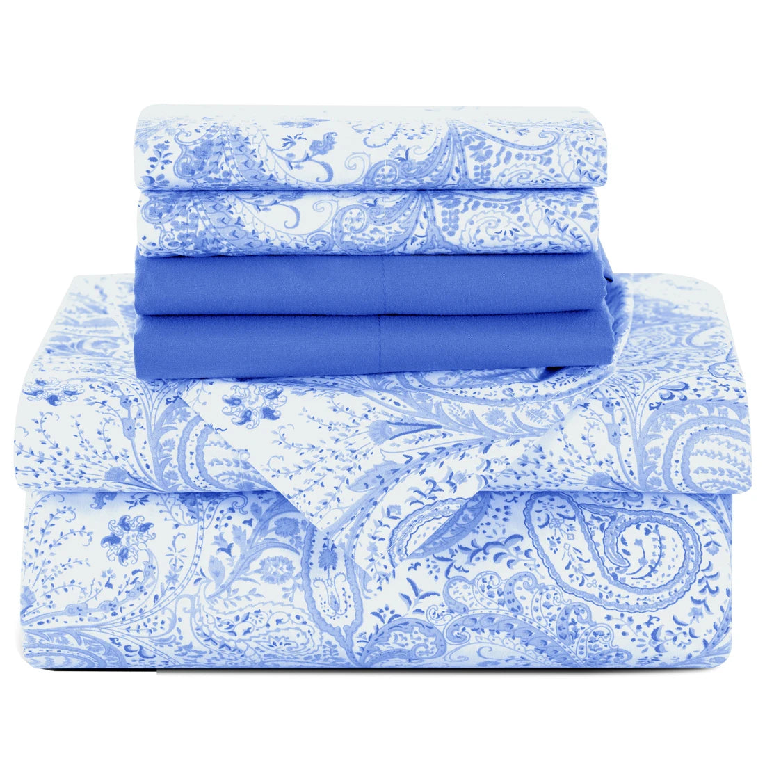 6Pc Paisley Sheet Set – Soft Microfiber