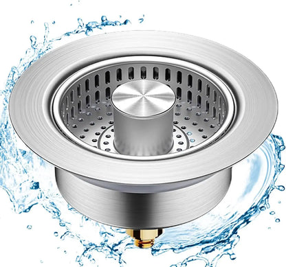 3 in 1 Pop Up Anti-Clogging Sink Stopper