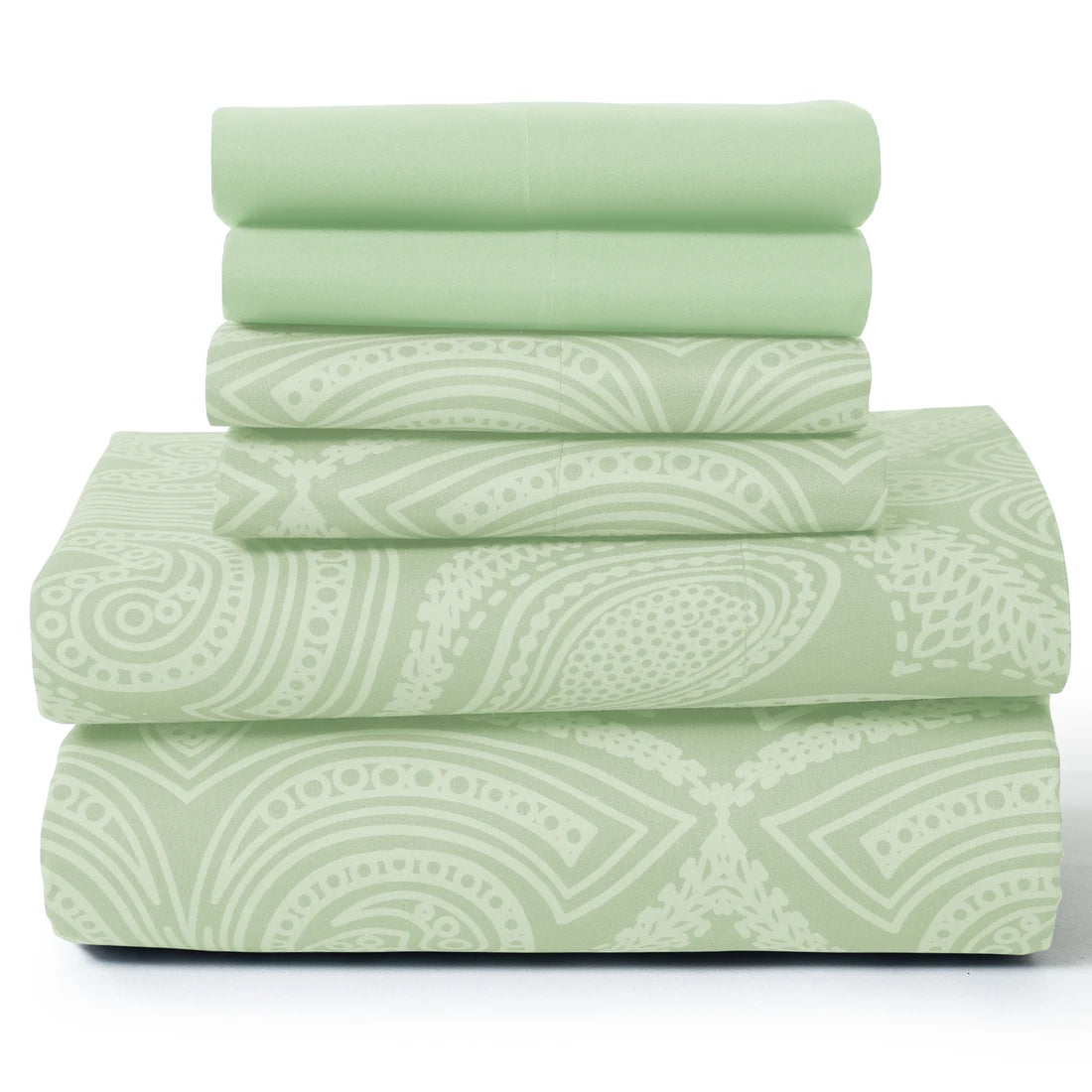 6Pc Paisley Sheet Set – Soft Microfiber