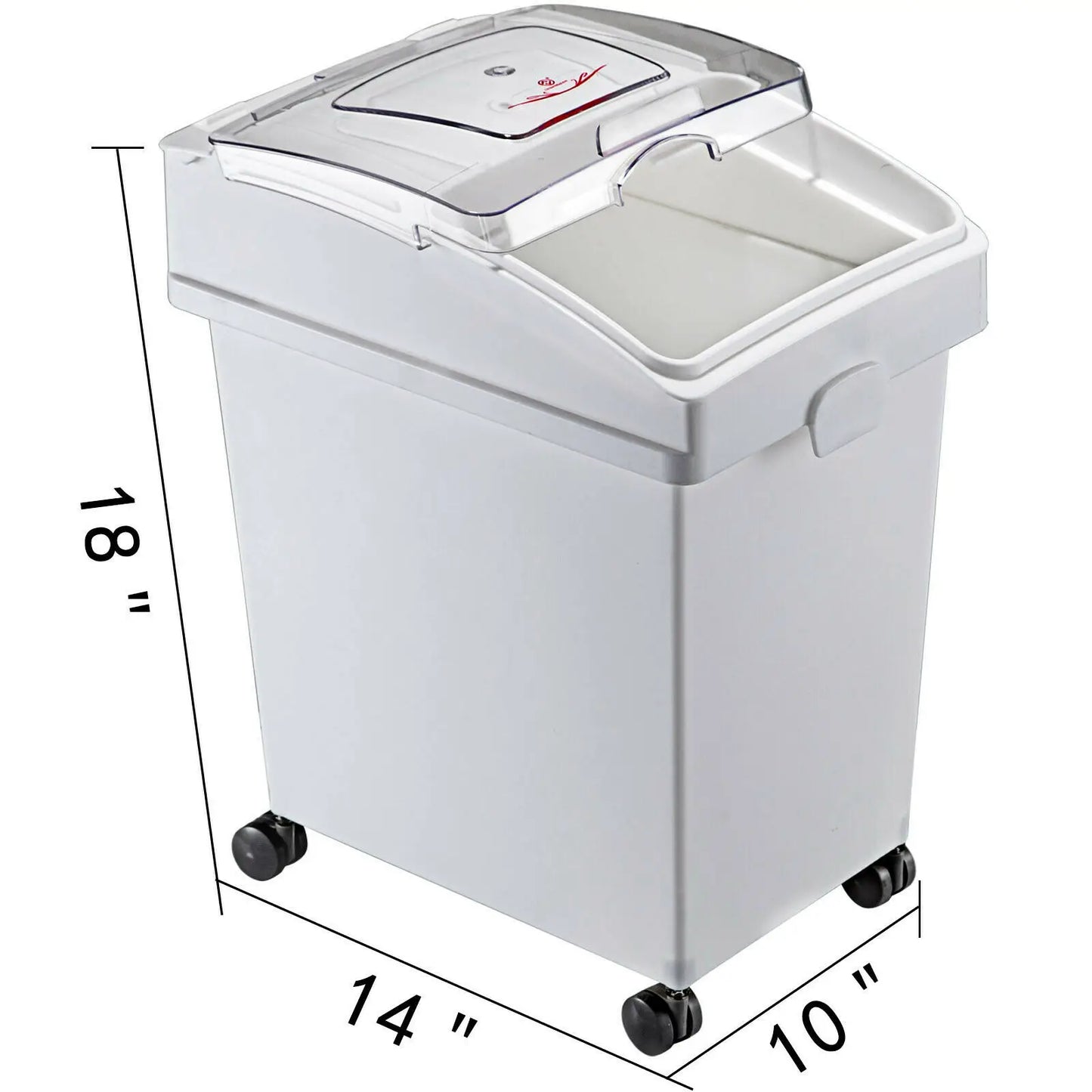 25L Dry Ingredient Storage Bin with Scoop