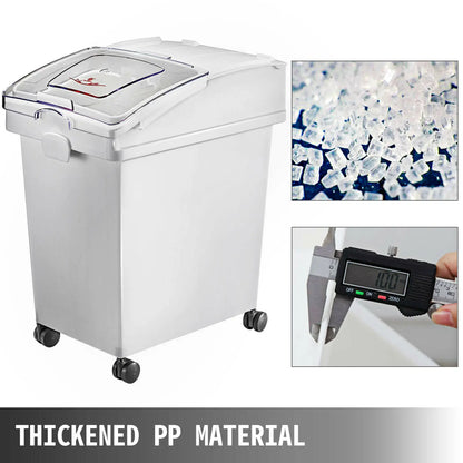 25L Dry Ingredient Storage Bin with Scoop