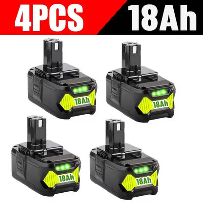 18V10Ah Replacement Battery  RyobiONE+  18V Lithium-lonBattery P102 P104 P105 P106 P108 P107