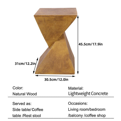 Modern Concrete Side Table for  Home or Office