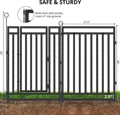 New Decorative Metal Garden Fence