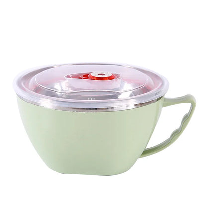 Stainless Steel Bowl with Handle