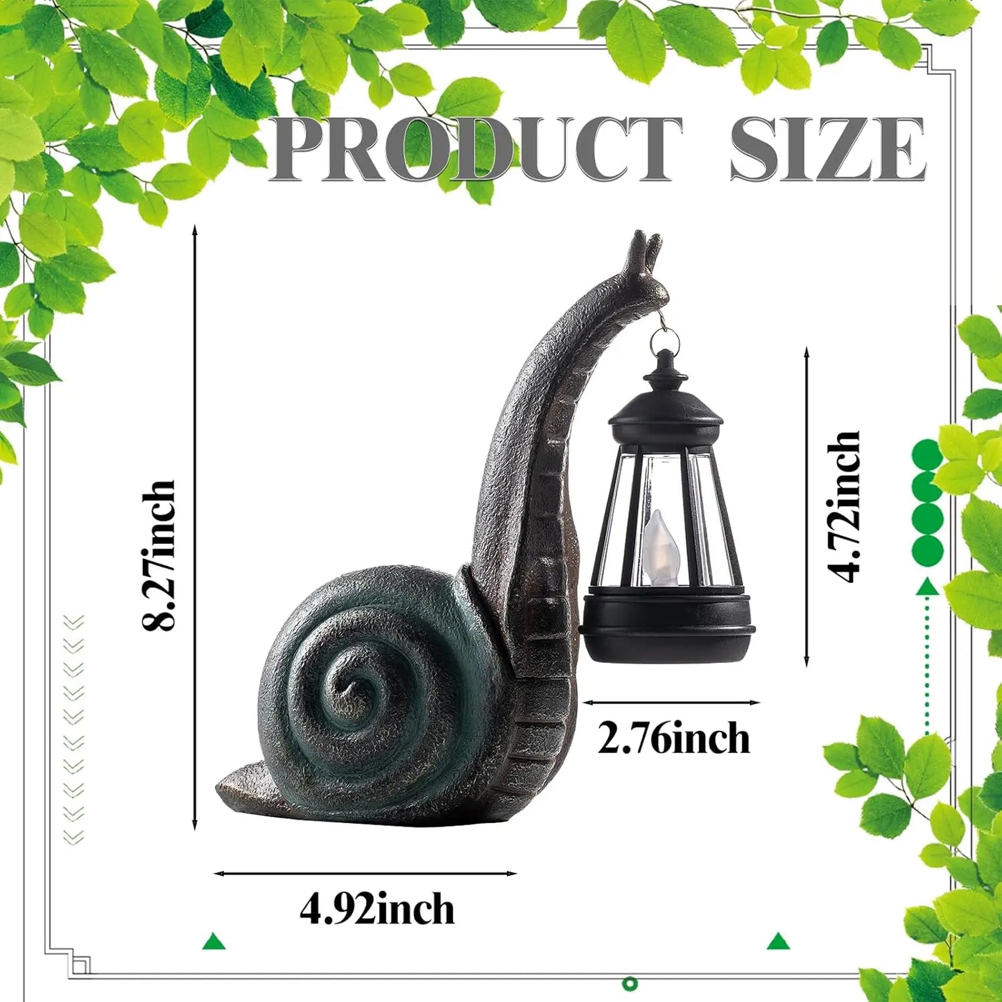 Snail Solar Powered Garden Light