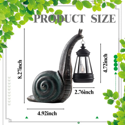 Snail Solar Powered Garden Light