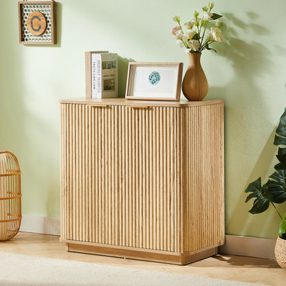 31.5-inch  Walnut Dining Room Cabinet