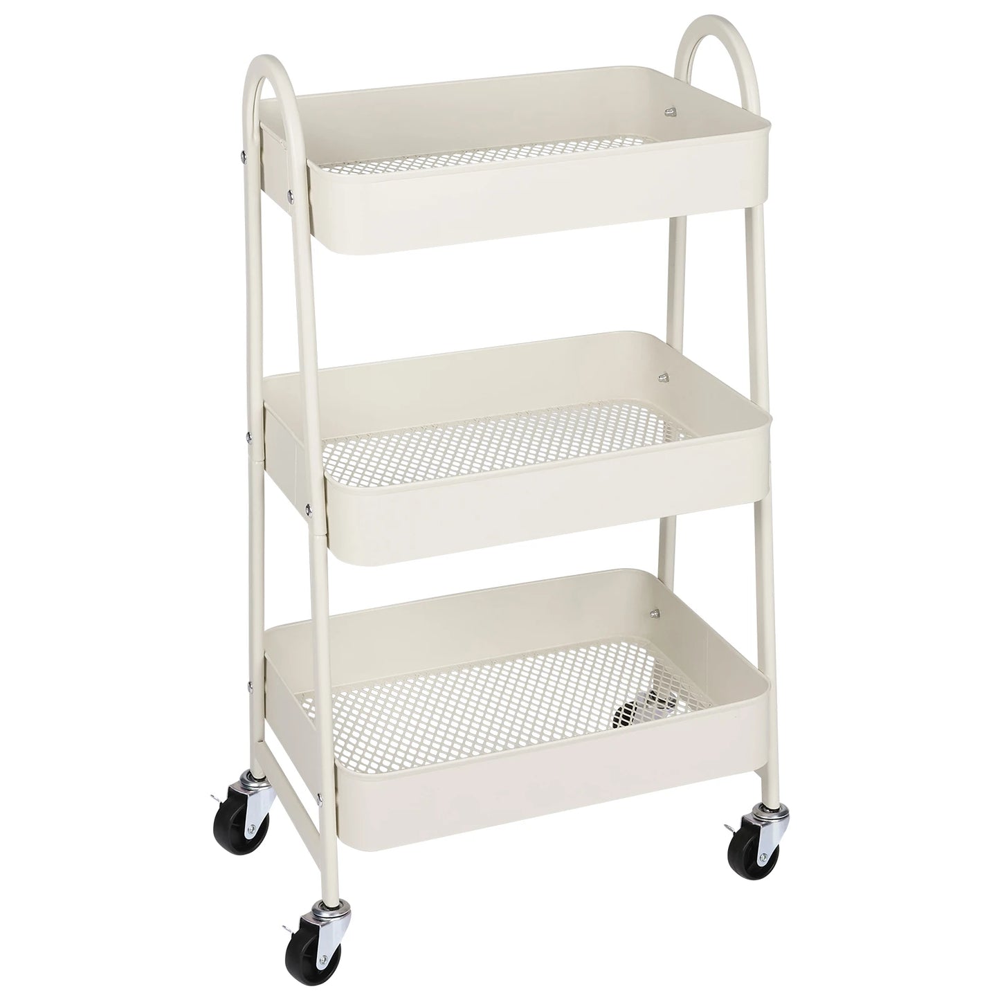 3 Tier Metal Storage Kitchen Cart