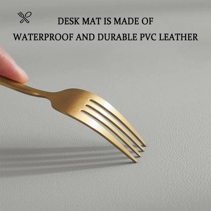 Large  Leather Desk Pad Protector,