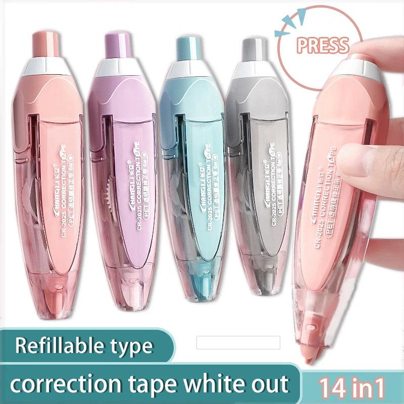 portable correction tape With 10 Refills