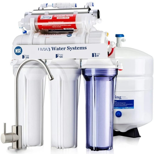 7-Stage Under Sink Reverse Osmosis Water Filtration System