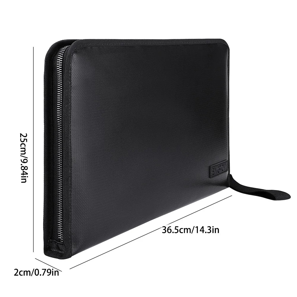 Fireproof Waterproof Folder Contract Data Organizer