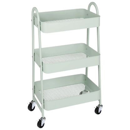 3 Tier Metal Storage Kitchen Cart