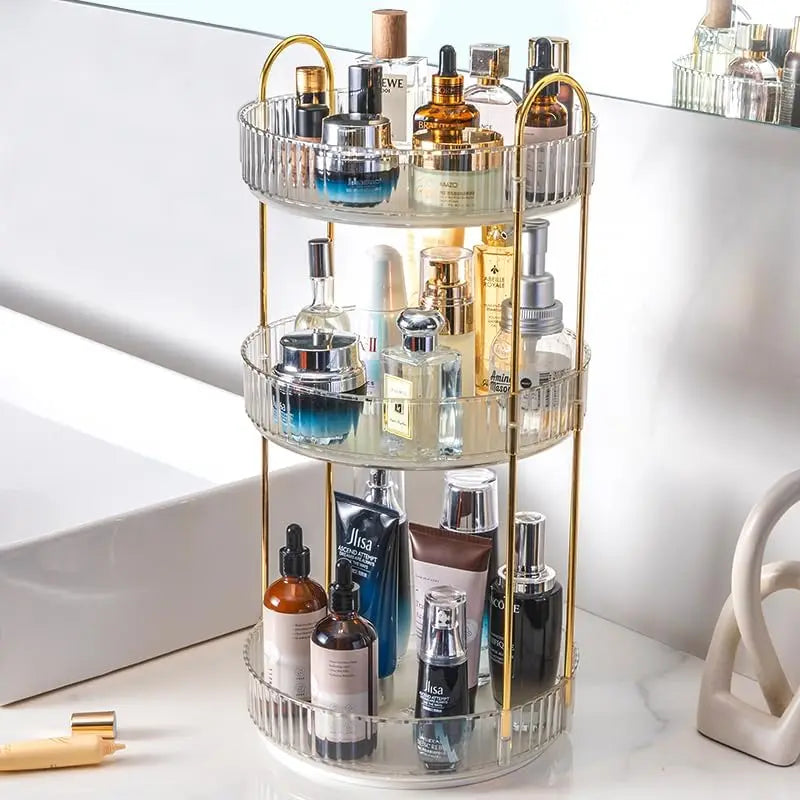 3Tier Rotating Makeup Organizer