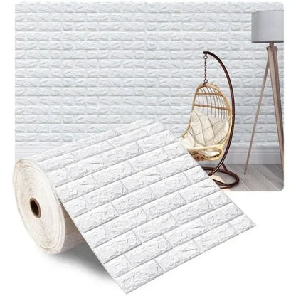 3D Self-Adhesive  Wallpaper Waterproof Imitation Brick Wall