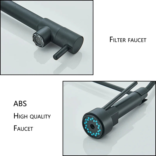 Kitchen Sink Water Faucet  Hot & Cold Water Mixer