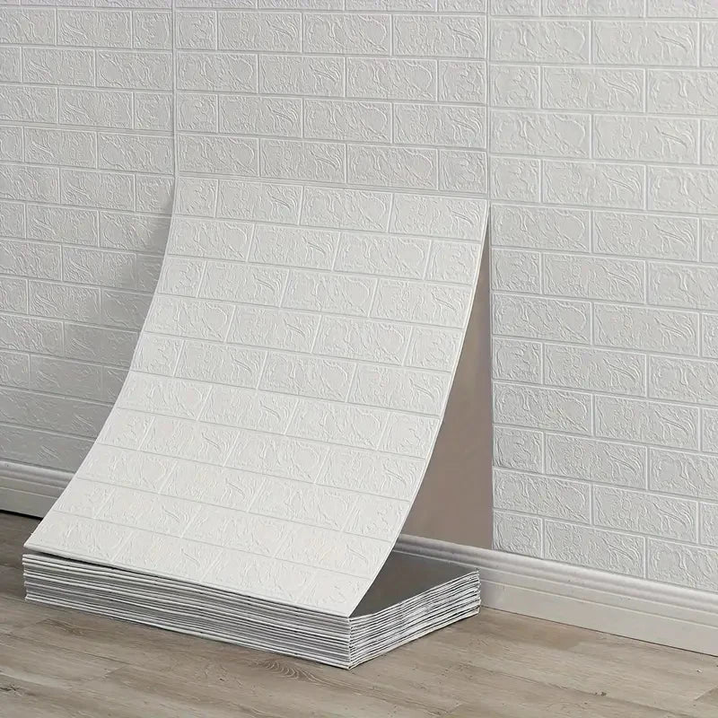 3D Self-Adhesive  Wallpaper Waterproof Imitation Brick Wall