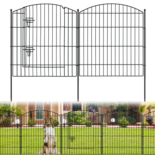 Decorative Garden Fence With 32Hx24Wgate
