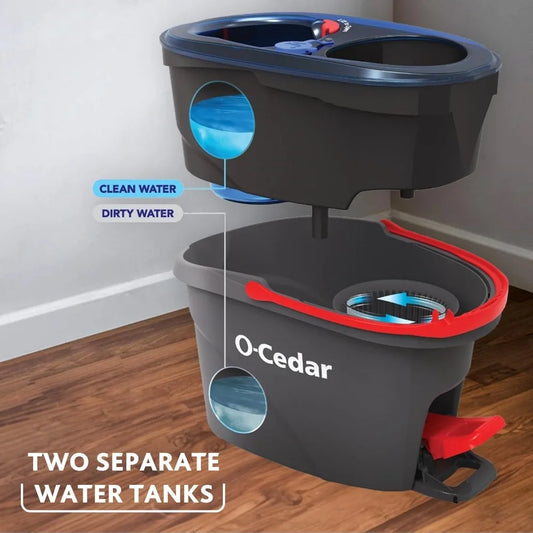 Rinse Clean Spin & Mop Bucket System
