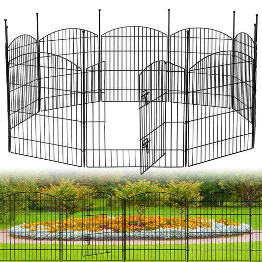 Decorative Garden Fence With 32Hx24Wgate