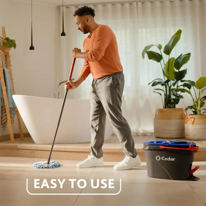 Rinse Clean Spin & Mop Bucket System