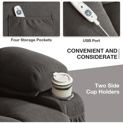 power lift recliner With Vibration Massage& Heat