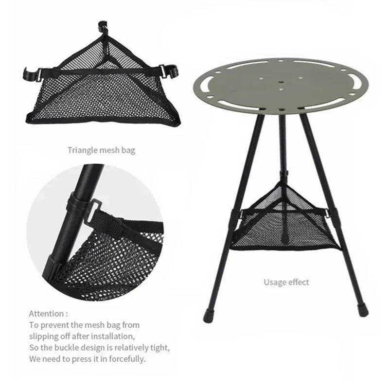 Round Outdoor Camping Table