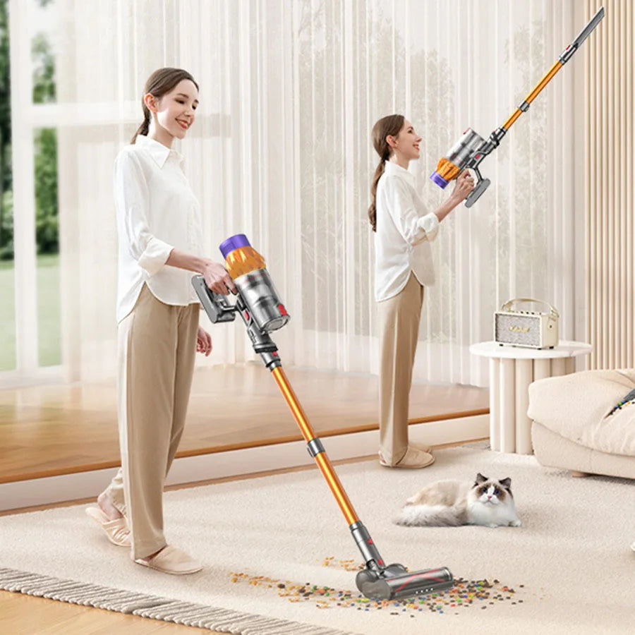 Cordless Vacuum Cleaner 550W  Powerful Brushless Motor