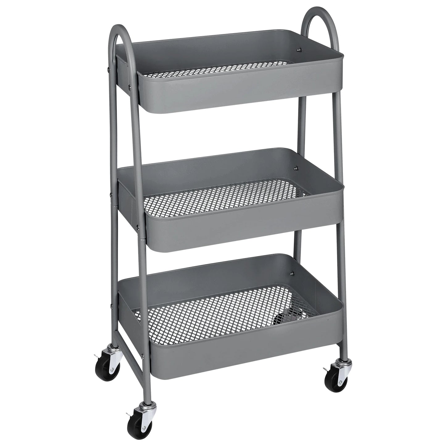 3 Tier Metal Storage Kitchen Cart