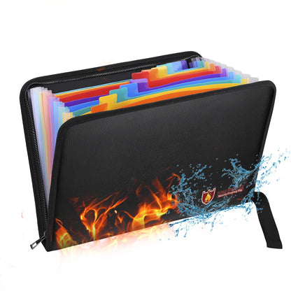 Fireproof Waterproof Folder Contract Data Organizer