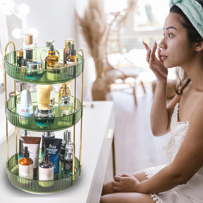 3Tier Rotating Makeup Organizer