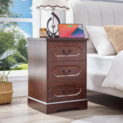 Cherry Wood Chest  with  6 wide drawers