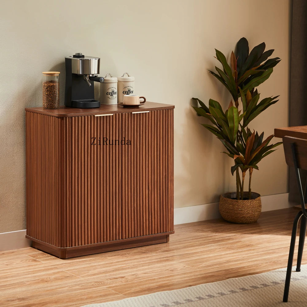 31.5-inch  Walnut Dining Room Cabinet
