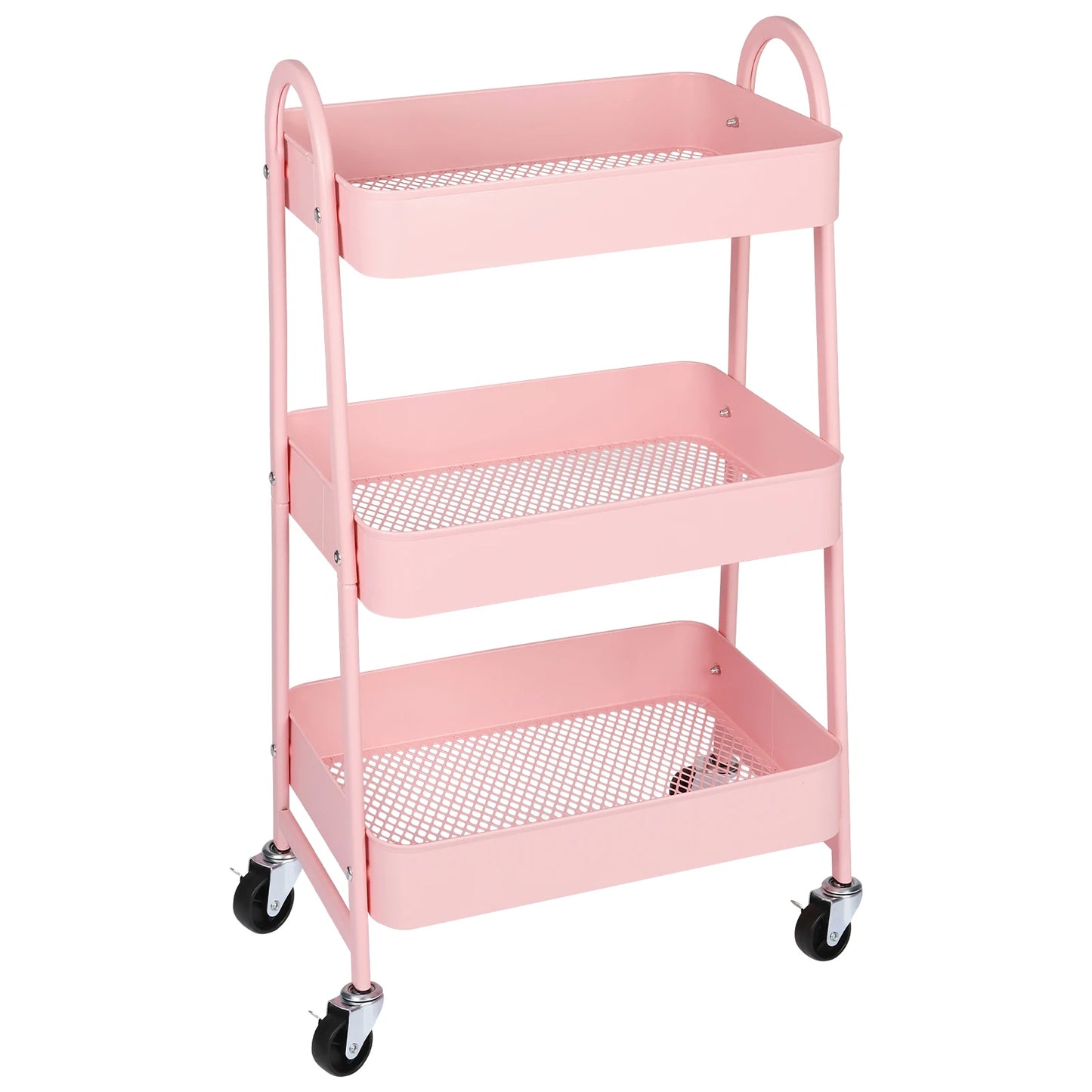 3 Tier Metal Storage Kitchen Cart