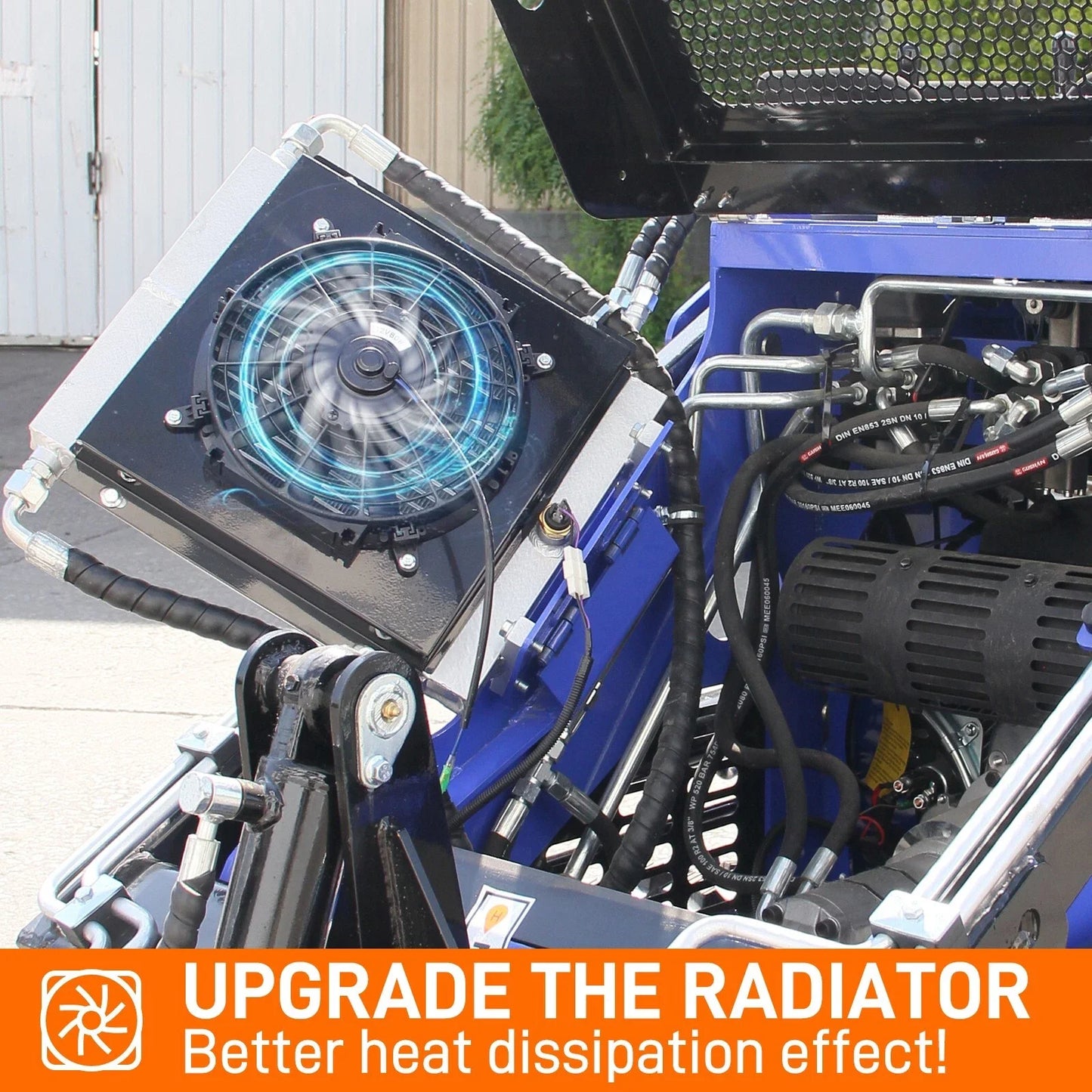 Hydraulic  22HP Skid Steer Loader,  Crawler