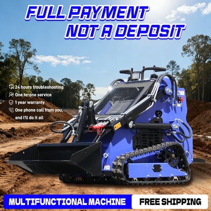 Hydraulic  22HP Skid Steer Loader,  Crawler