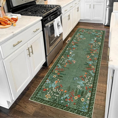 Floral Area Rug for Bedroom, Livingroom, Or Den