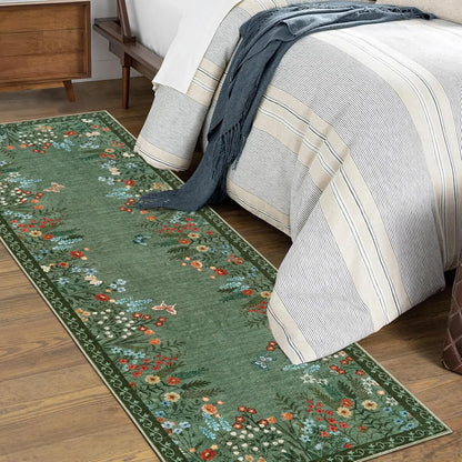 Floral Area Rug for Bedroom, Livingroom, Or Den