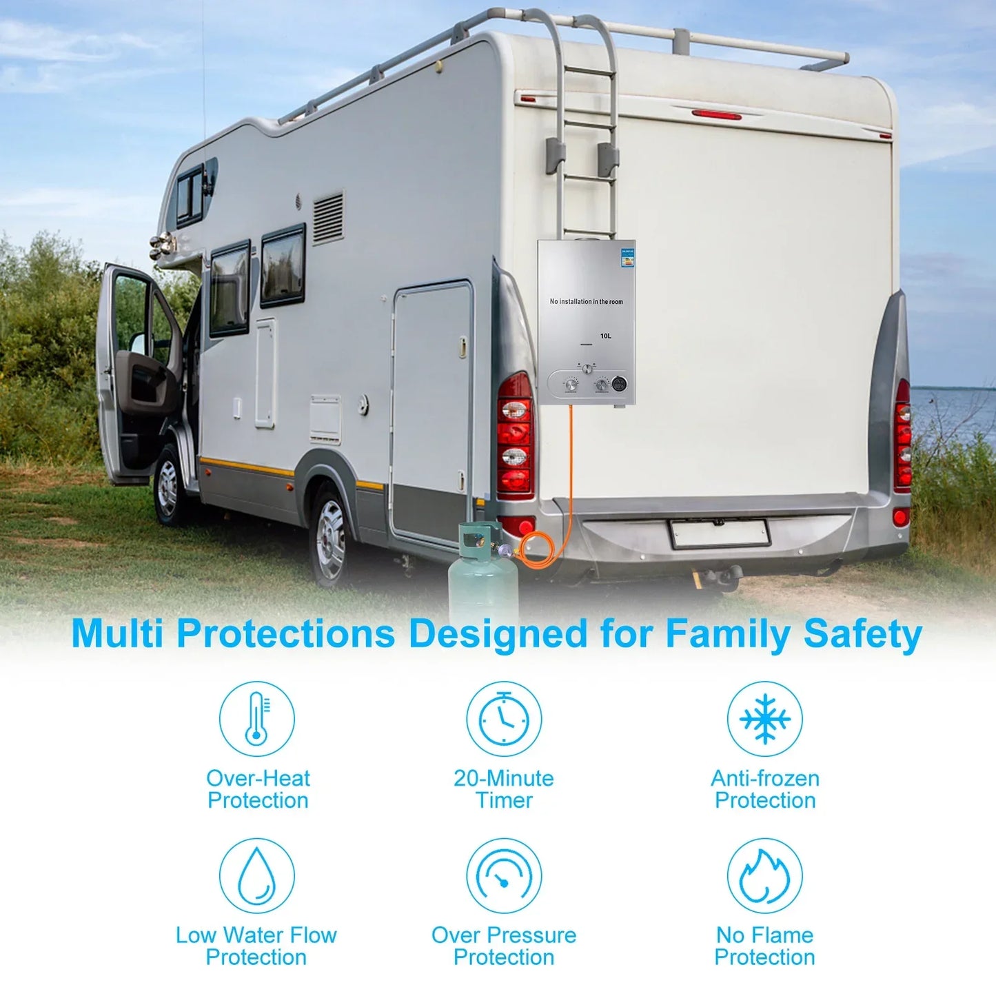 Propane LPG Hot Water Heater