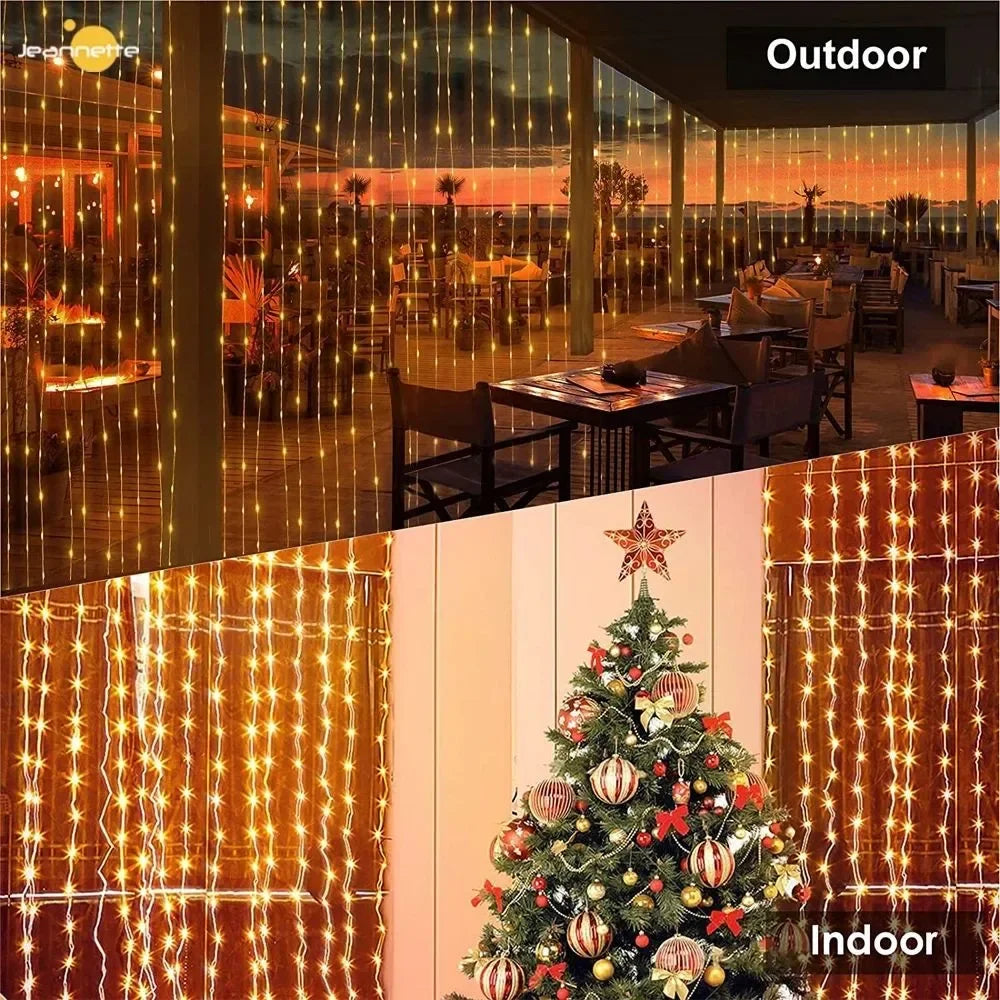 300Leds Solar Fairy Garland String Lights