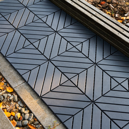 Plastic Interlocking Square Waterproof Deck Tiles