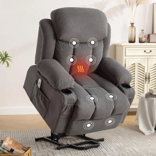power lift recliner With Vibration Massage& Heat