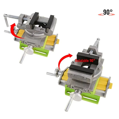 2 in 1 Milling Drilling Precision Vise Swivel Base