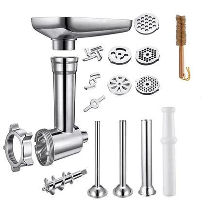 Stainless Steel  Meat Grinder  With Attachments