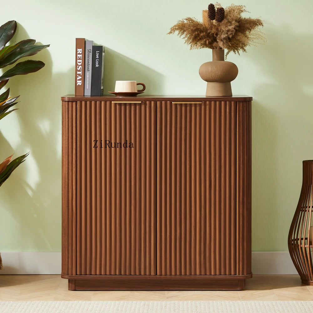 31.5-inch  Walnut Dining Room Cabinet