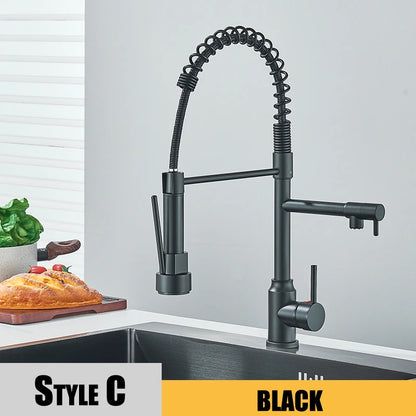 Kitchen Sink Water Faucet  Hot & Cold Water Mixer
